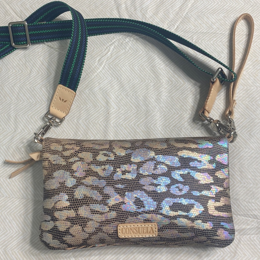 Consuela crossbody/ clutch. Used one time